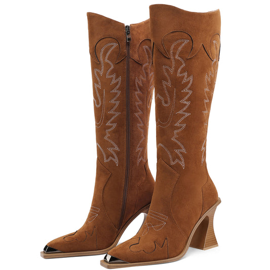 Knee High Western Cowboy Boots